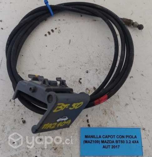 Manilla Capot C/Piola (MAZ109) Mazda BT50 3.2 2017