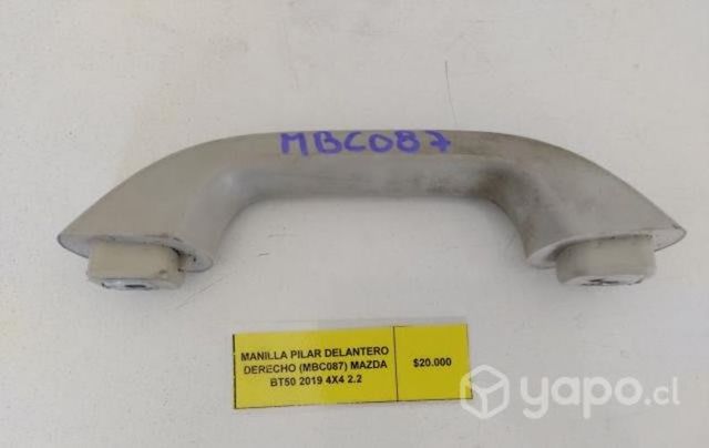 Manilla Pilar Del Der (MBC087) Mazda BT50 2019 2.2