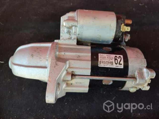 Motor de partida Subaru xv 2016