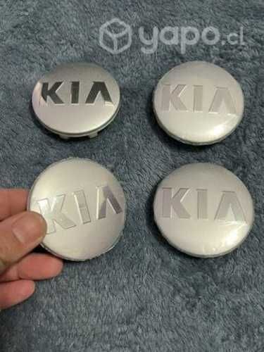 Tapa centro de llantas auto Kia 58 mm
