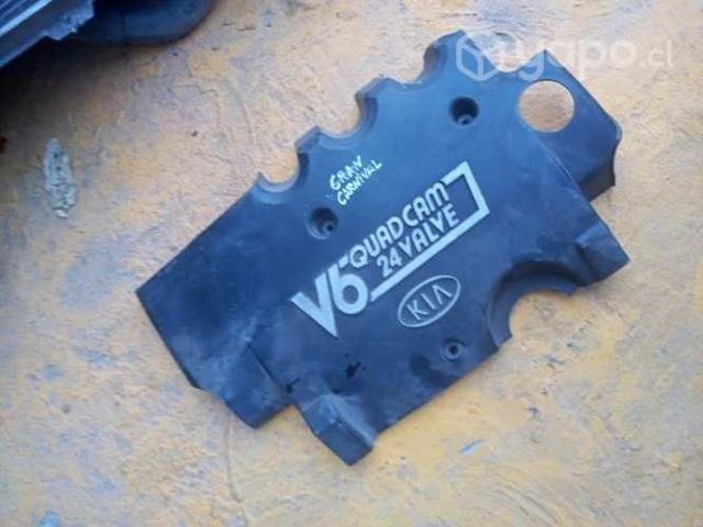 Kia carnival 2005 v6 tapa cubre motor envio regs