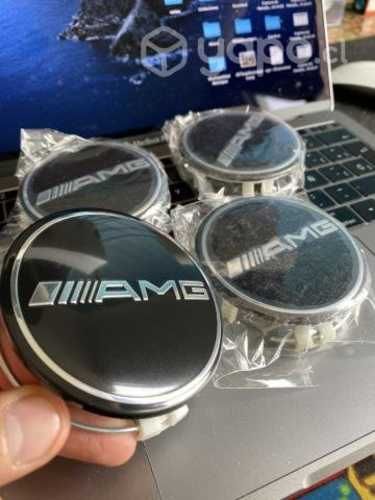 Tapas centro de ruedas logo AMG - Mercedes Benz