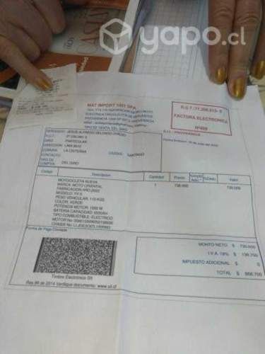 Moto eléctrica Oriental