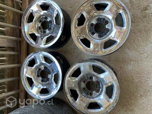 Llantas cromadas Ford aro 17