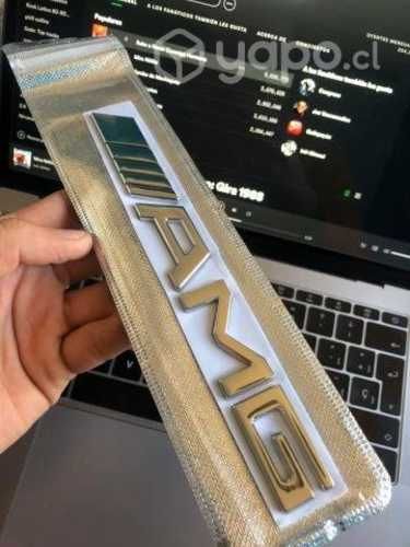 AMG cromado para Mercedes Benz