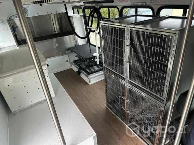 Ford e 450 adaptada como peluquería canina