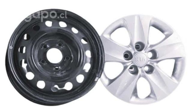 Llanta Con Tapa Kia Cerato Aro 15