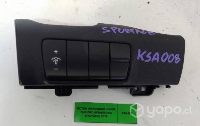 Boton Intencid Luces Tablero (KSA008 Sportage 2018