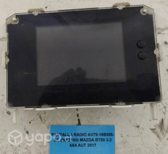 Pantalla Radio (MAZ100) Mazda BT50 3.2 2017