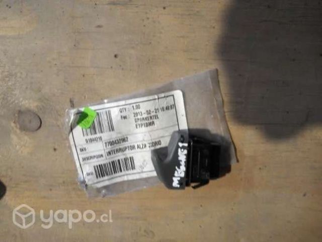 Renault megane 1 scenic boton alza vidrio nuevo