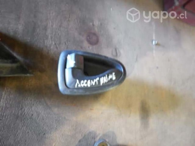 Hyundai accent prime manilla interior chofer envio