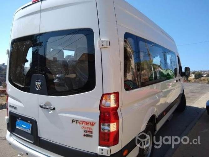 Vendo van foton modelo FT CREW 2019