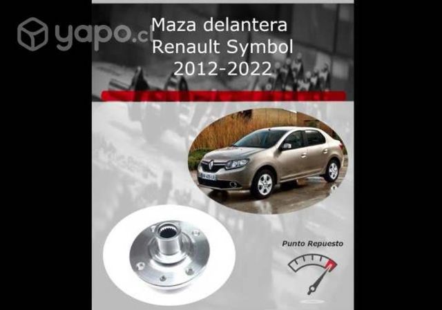 Maza delantera Renault Symbol 2012 al 2022