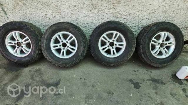 Llantas con neumáticos ssangyong new actyon