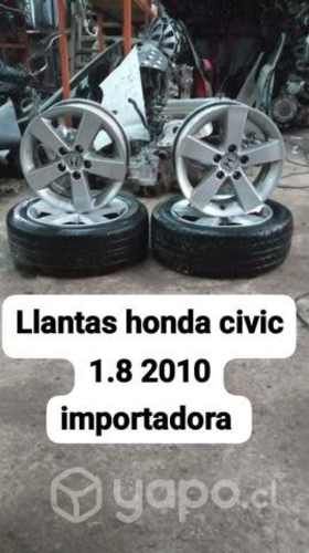 Llantas Honda Civic año 2010 1.8
