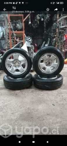 Juego de llantas Samsung s7 desarmaduría