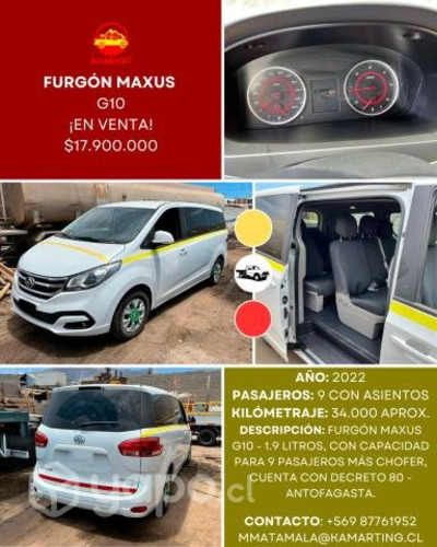 Furgón Maxus G-10