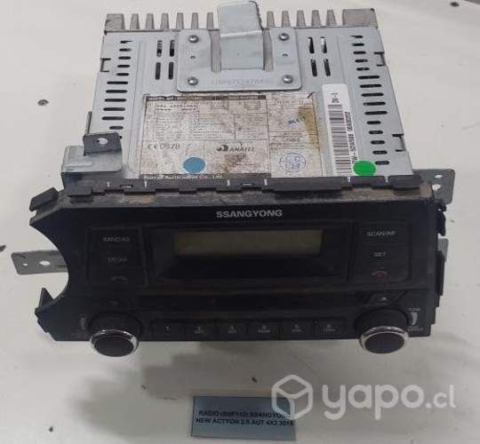 Radio (SNF110) SSangyong New Actyon 2.0 AUT 4x2