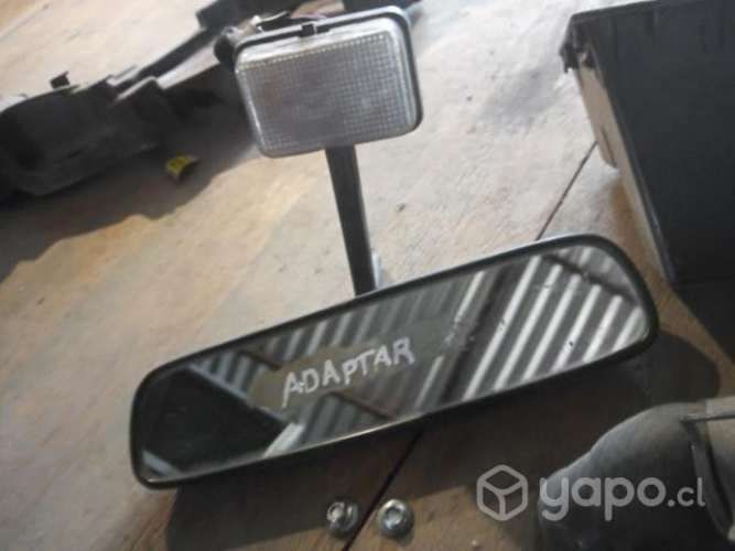 Espejo retrovisor interior para adaptar con luz