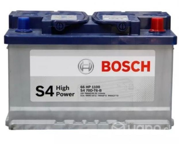 Batería Bosch 70 A positivo derecho