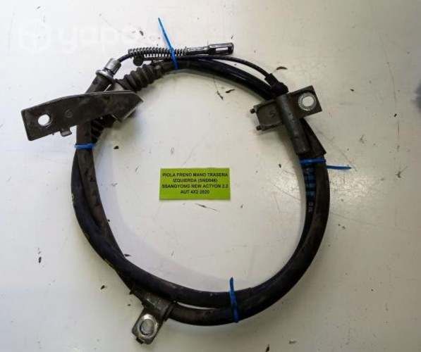 Piola Freno Mano Trasera Izquierda