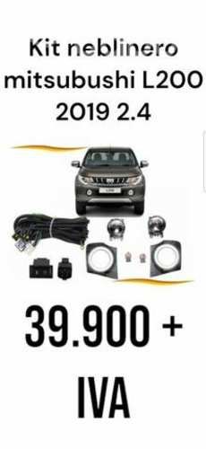 Kit de neblineros Mitsubishi l200 año 2019 2.4