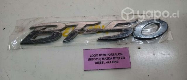 Logo BT50 Portalon (MBD013) Mazda BT50 2.2 2019