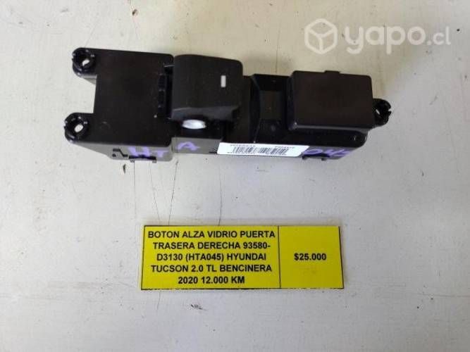 Boton Alza Vidrio Pta tras der (HTA045) Tucson 2.0