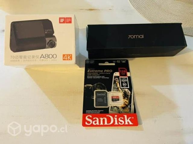 Cámaras nuevas para auto70mai 4K frontal y trasera