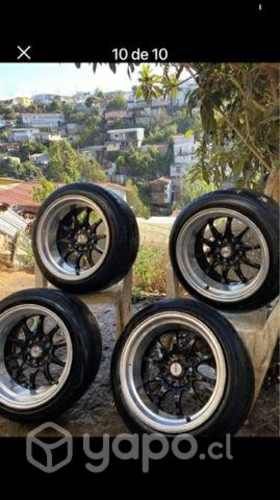 Llantas aro 15 de 9 pulgadas