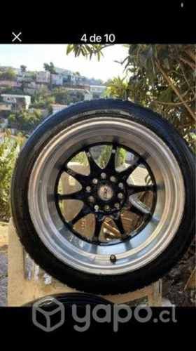 Llantas aro 15 de 9 pulgadas