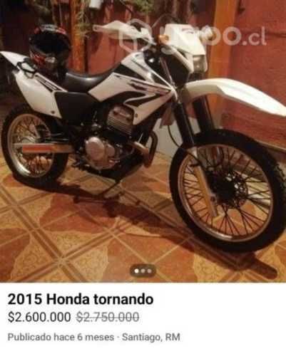 Honda tornado 2015