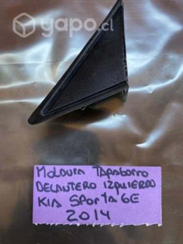 Moldura tapabarro delantero izq Kia Sportage 2014