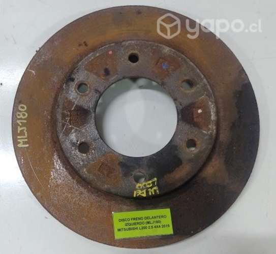 Disco Freno Delantero Izquierdo Mitsubishi