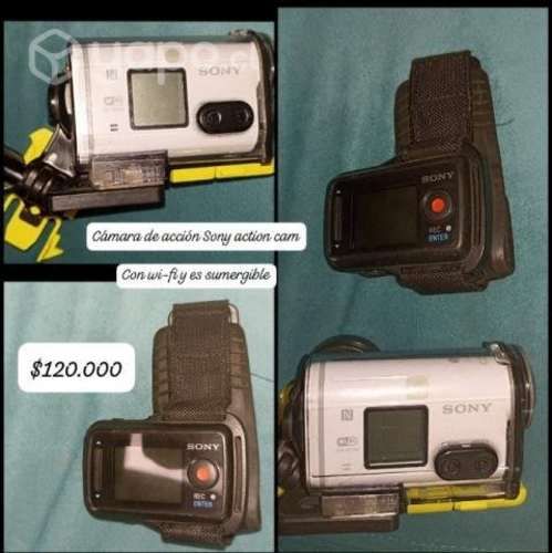 Cámara Sony action para moto