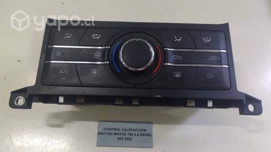 Control Calefaccion (MAT129) Maxus T60 2.8 Diesel