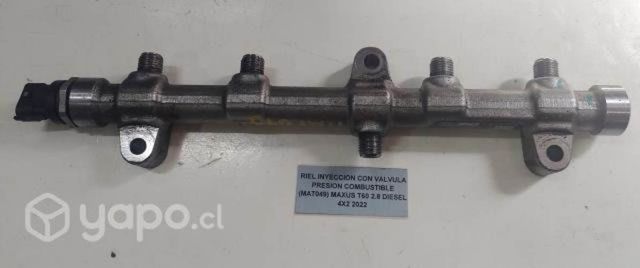 Riel Inyeccion Con Valvula Presion Combus Maxus T