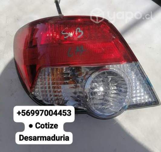 Farol trasero izquierdo Subaru impreza desarmadurí