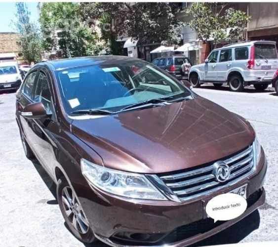 Se vende auto donfeng en prenda 2018
