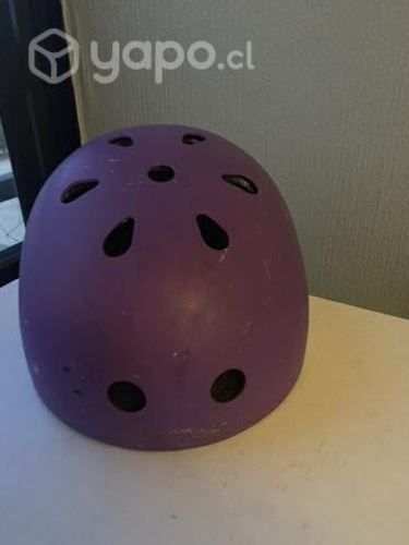Casco morado