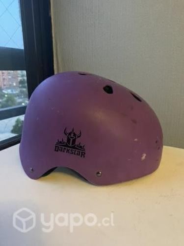 Casco morado