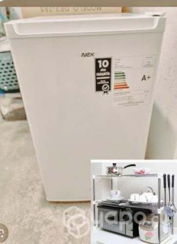 Refrigerador 92lt + Rack de cocina