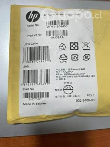 Cable de seguridad HP Nano