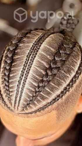 Trenzas peinados