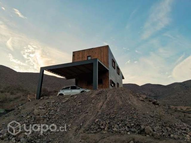 Hermosa casa semiterminada en parcela