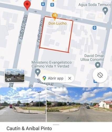 Terreno céntrico vista cerro Ñielol 1000mtrs2