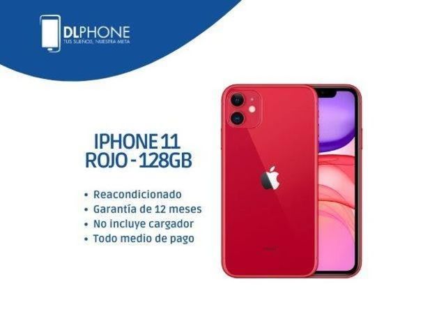 Iphone 11 128GB Rojo Reacondicionado