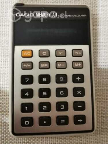Calculadora Casio Memory A-1 vintage