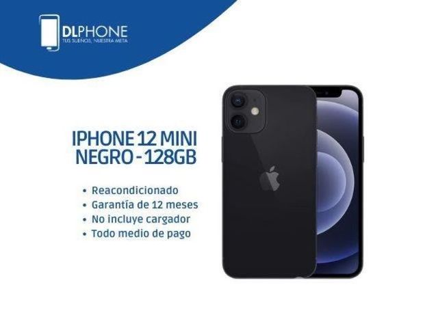 Iphone 12 Mini 128GB Negro Reacondicionado