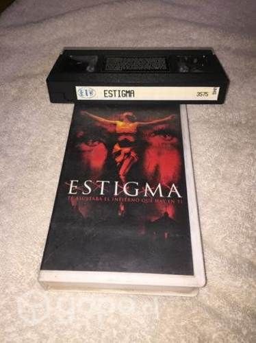 Película De terror Estigma vhs